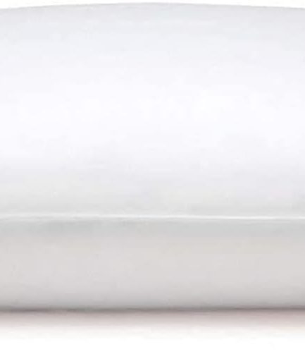 Flat & Soft Down Pillow – Hypoallergenic Premium Down (Not Feathers) – Standard Size, 20 x 26