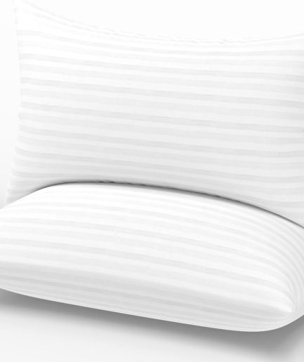 Bed Pillows Queen Size Set of 2 Hotel Collection Bed Pillow for Sleeping Queen Pillows 2 Pack for Back, Stomach or Side Sleepers Soft and Supportive Washable Pillows for Bedroom