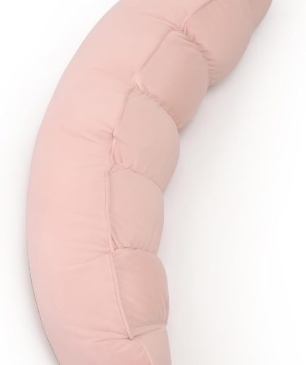 Long Round Body Pillow for Adults, Bolster Pillow for Sleeping, Soft and Supportive Pillow for Sleeping & Lumbar Support
