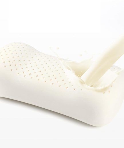 Latex Pillow Natural Latex Pillow Portable Single Small Pillow Travel Pillow Neck Pillow Small Size and Easy to Carry