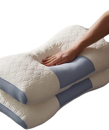 Fiber Latex Pillow Core Comfortable Cotton Adult Low Cervical Spine