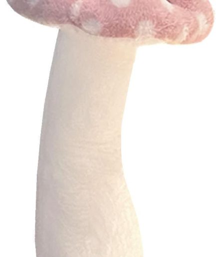 Mushroom Plush Pillow - 39 inch Mushroom Shaped Stuffed Long Pillow - Mushroom Stuffed Pillow - Christmas Birthday Sofa Home Decoration (Pink)