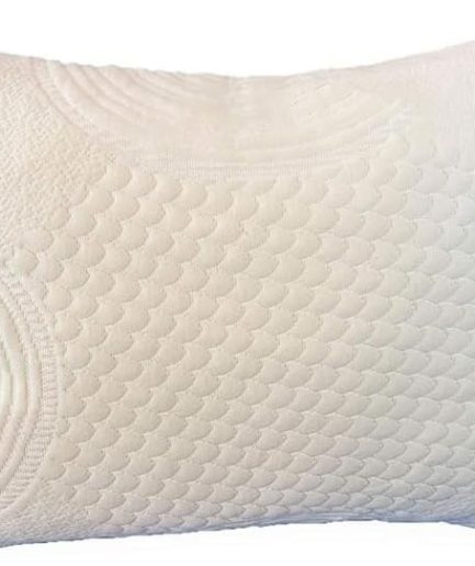 Organic Shredded Latex Pillow with Organic Cotton Cover ( Size), Bed Pillow for Sleeping, Neck Pain Relief, Head Support, Side Back Stomach Sleeper, Soft and Breathable