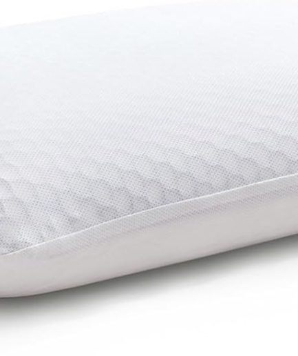 Pillow for Sleeping Supportive Elastic Grid Hex with 100% Soft Latex Pillow Core Relieves Shoulder and Neck Pain Oversized 27.55 inch