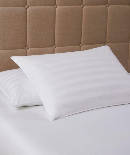 Down Extra Thin, Flat & Soft Pillow for Stomach Sleepers (Hypoallergenic) (Standard/Queen)